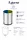 HOBBB Agersø recycling guest room waste bin, 10 l