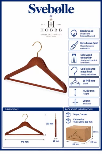 HOBBB Svebølle hanger, retro