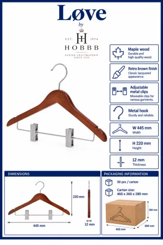 HOBBB Løve hanger, retro