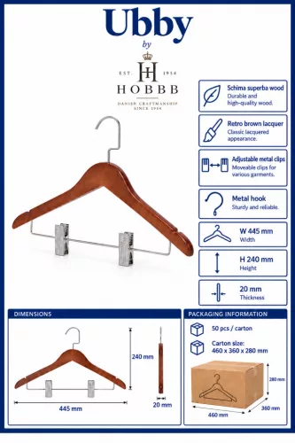 HOBBB Ubby hanger, retro
