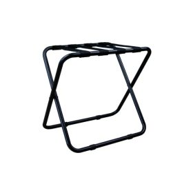 SAFARI FEKETE bőröndtartó állvány Fekete acél