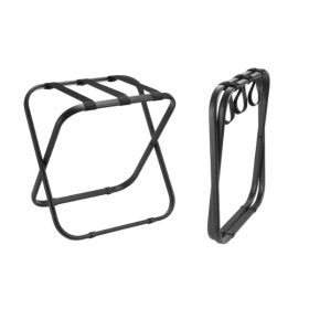 SIXX bőröndtartó állvány Fekete acél