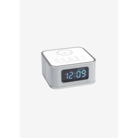 Multifunctional Alarm Clock Radio – White