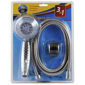 3 Parts with 8 Function Shower Head