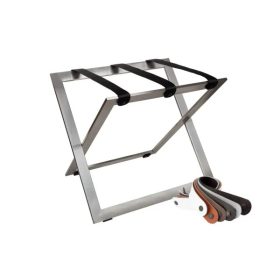 STAND-STEEL bőröndtartó állvány Rozsdamentes acél