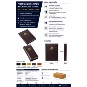 HOBBB Nordskov leather-effect folder / notepad holder
