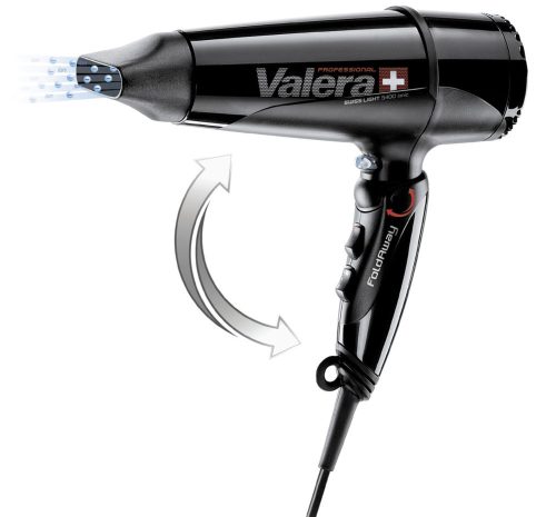 Valera Swiss Light 5400 Fold Away Ionic TF 2000 W - The foldable ultra-light hairdryer with ions generator