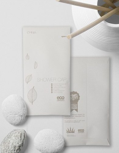 Omnia shower cap - light