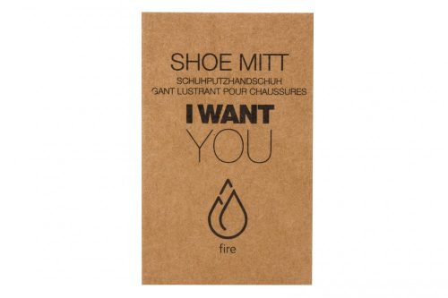 I Want You shoe cleaning cloth