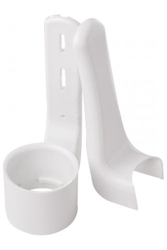 Wall-mounted shower and shampoo dispenser