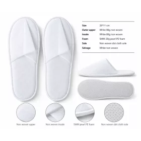 Basic nonwoven hotel slippers