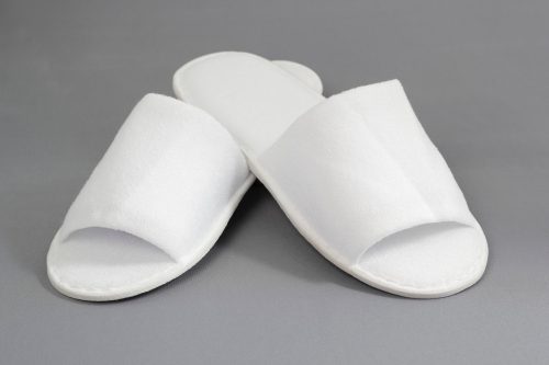 Terry open hotel slippers