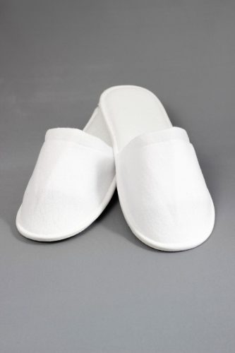 Terry closed hotel slippers