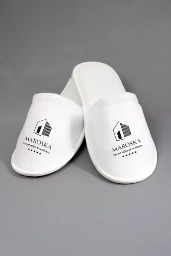 Hotel slippers logo - ask for our offer