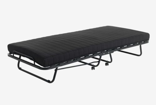 Extra bed black 90x200