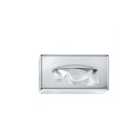 Cosmetic towel holder chrome-plated, ABS plastic