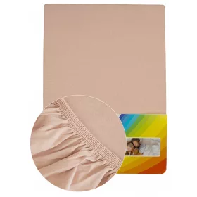 FITTED SHEET MAUVE 10750  180-200x200