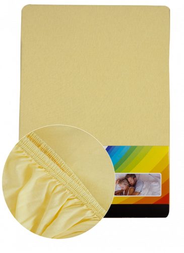 RUBBER SHEET PALE YELLOW 200310 90-100x200 (to order: min. 30 pcs)
