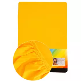 FITTED SHEET SUN YELLOW 200469  140-160x200