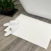 Comfortable bathroom rug White 50x80, 700 g