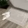 Comfortable bathroom rug Silver Grey 50x80, 700 g