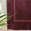 Comfortable bathroom rug Aubergine 50x80, 700 g