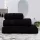 Comfortable towel Black 30x30cm, 450 g