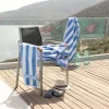 Lido leisure towel Grey-White 90x150cm, 420 g