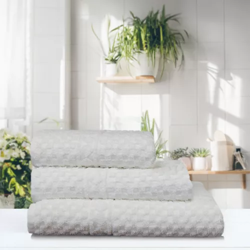 Serenity Spa waffle towel White 70x135cm, 450