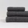 Serenity Spa waffle towel Slate grey 50x90cm, 450 g