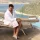 Sun lounger cover Pebble 100x230cm