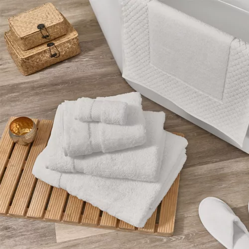 Pazar towel White 50x100cm, 650 g