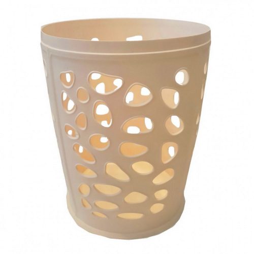 Planet Stone paper basket cream 9 L