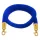 Blue velour barrier rope, 150cm (VKKA15)