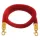 Red velour barrier rope, 170cm (VKPA17)