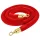 Red velour barrier rope, 240cm (VKPA24) 