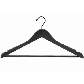 Multi-functional wooden hanger