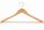 Multi-functional wooden hanger