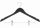 Wooden coat hanger with trouser clips