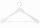 Wooden coat hanger