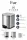 HOBBB Fur guest room waste bin, 9.0 l