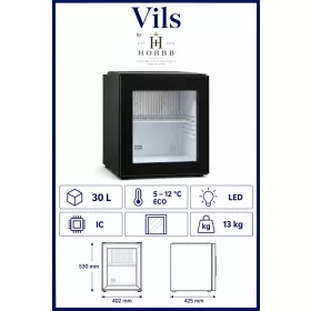 HOBBB Vils minibar fridge, 30 l