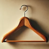 Wooden hanger