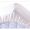 MATTRESS PROTECTOR WATERPROOF Round rubber - Terry top 90x200 cm + 30 cm