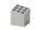 CUBE Umbrella Stand Ash Grey