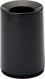 mini TUBELOR trash can black