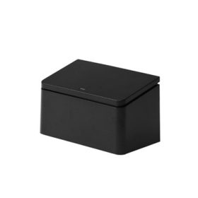 Flat rectangular black