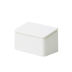 Flat rectangular white