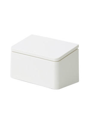 Flat rectangular white