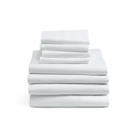   BED SHEET 150X260  Hotel Plain Blended fibre 50% cotton - 50% polyester 130g / m2